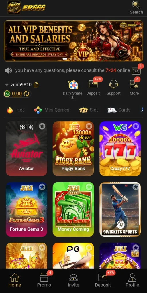 ER666 Game