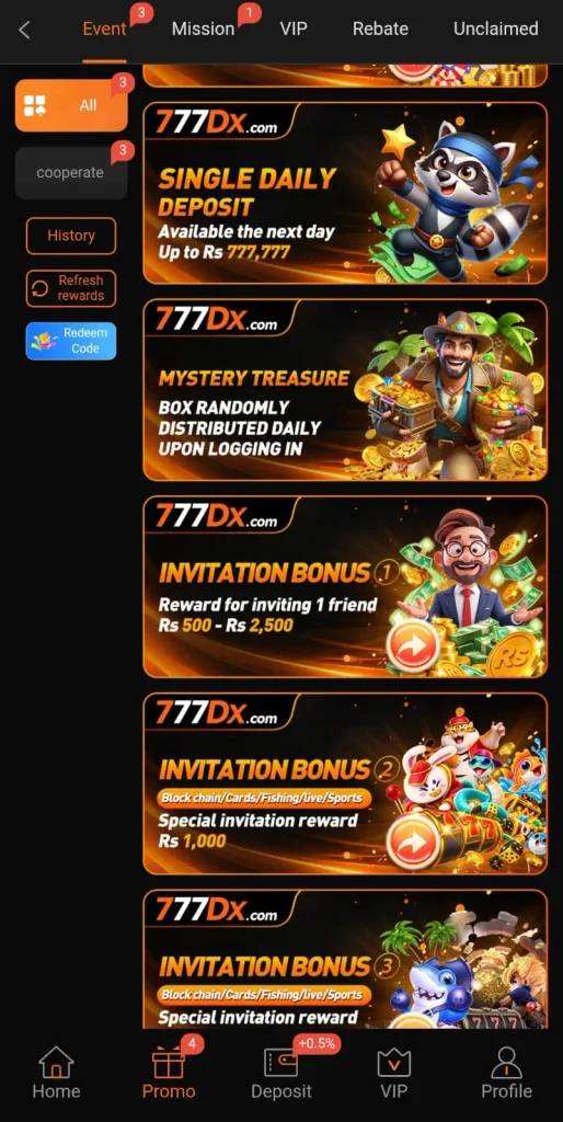 777DX Game