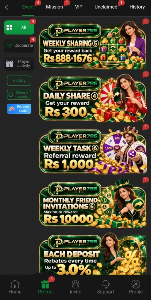 Player786 Game